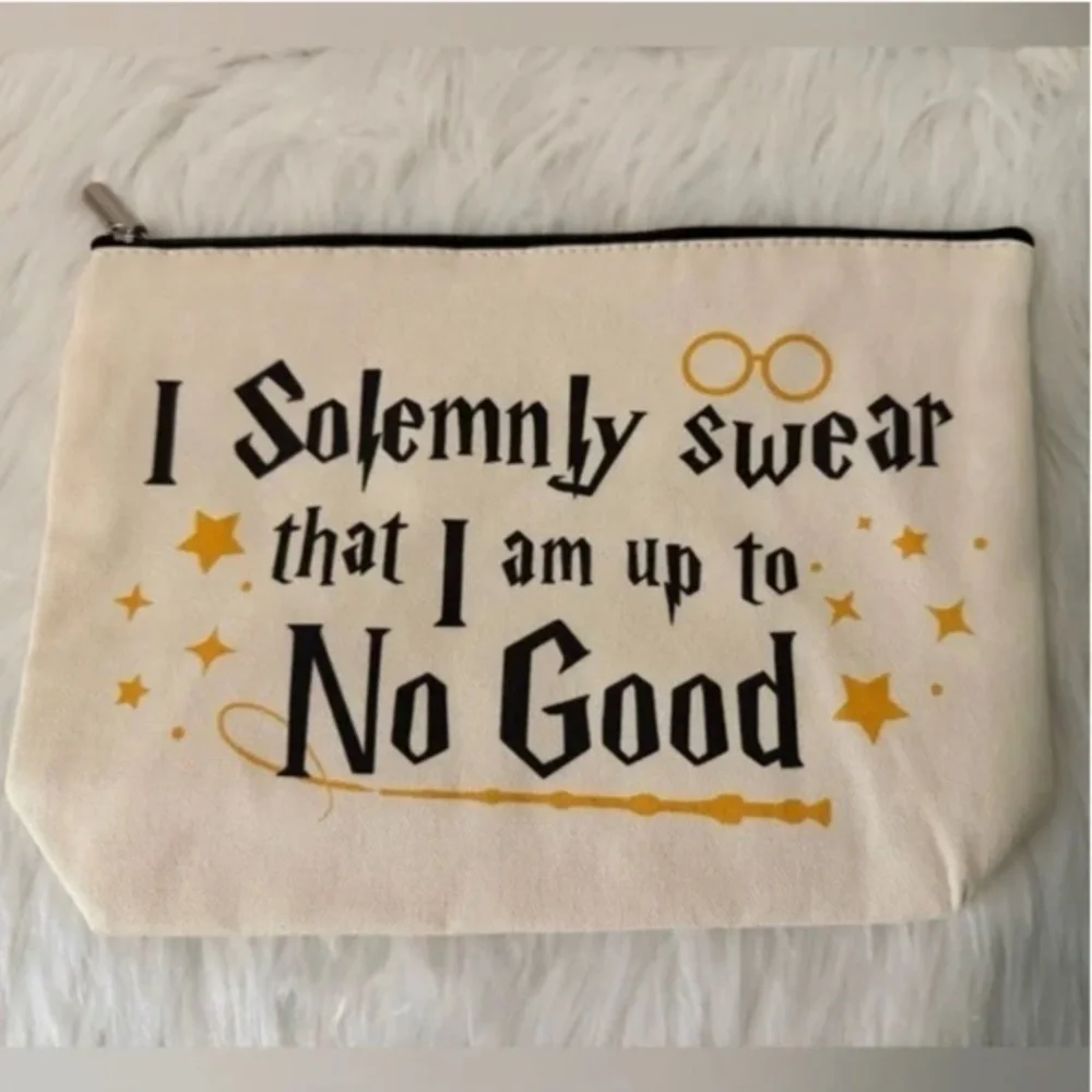 3/$25 Harry Potter Inspired Make Up Cosmetic Bag
