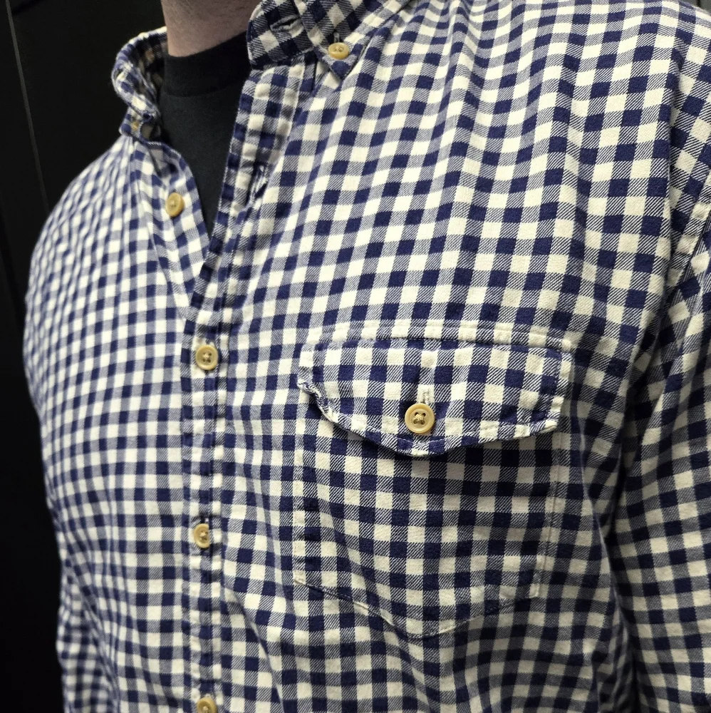 J. Crew blue white