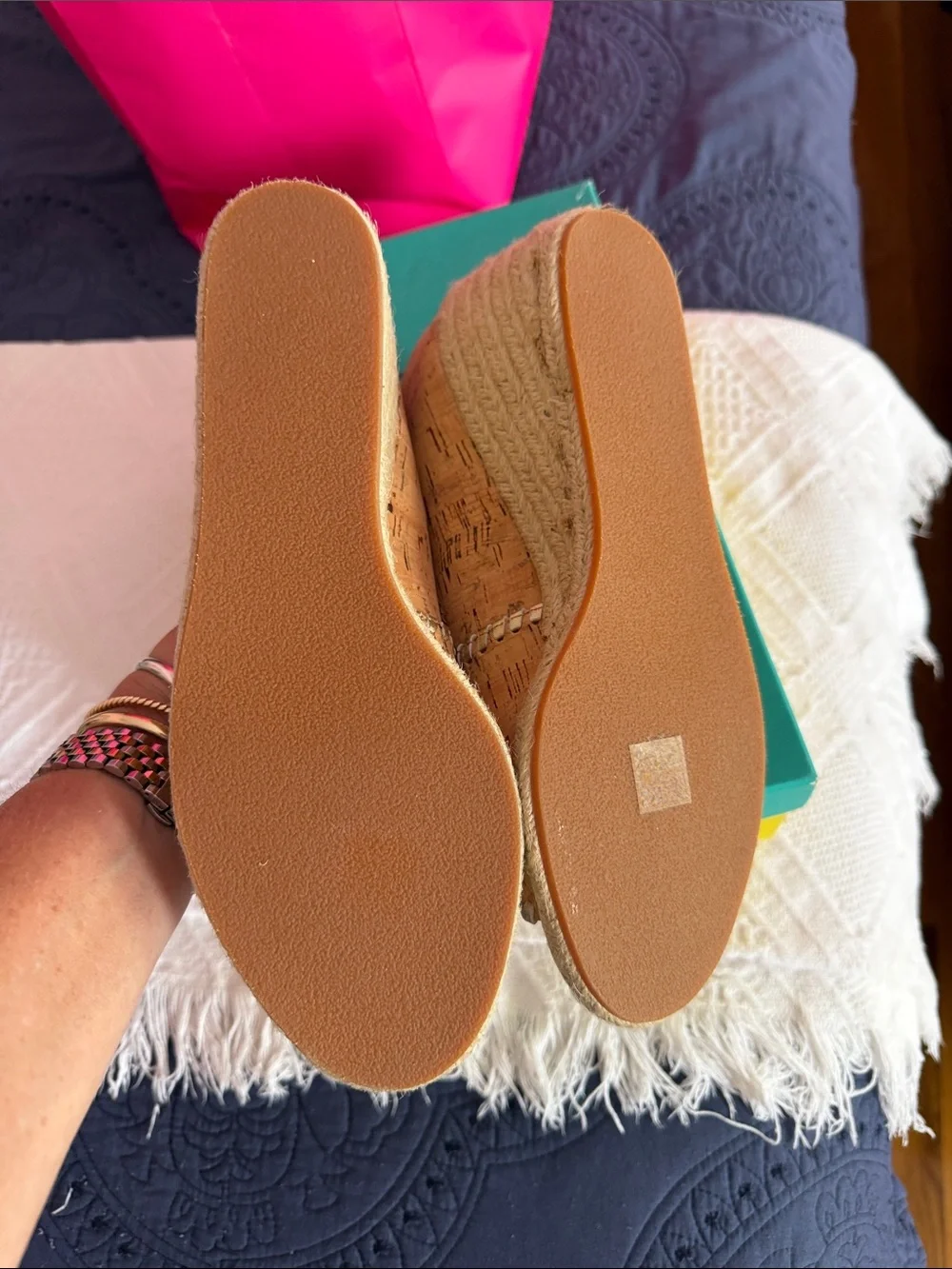 Jack Rogers cork upper