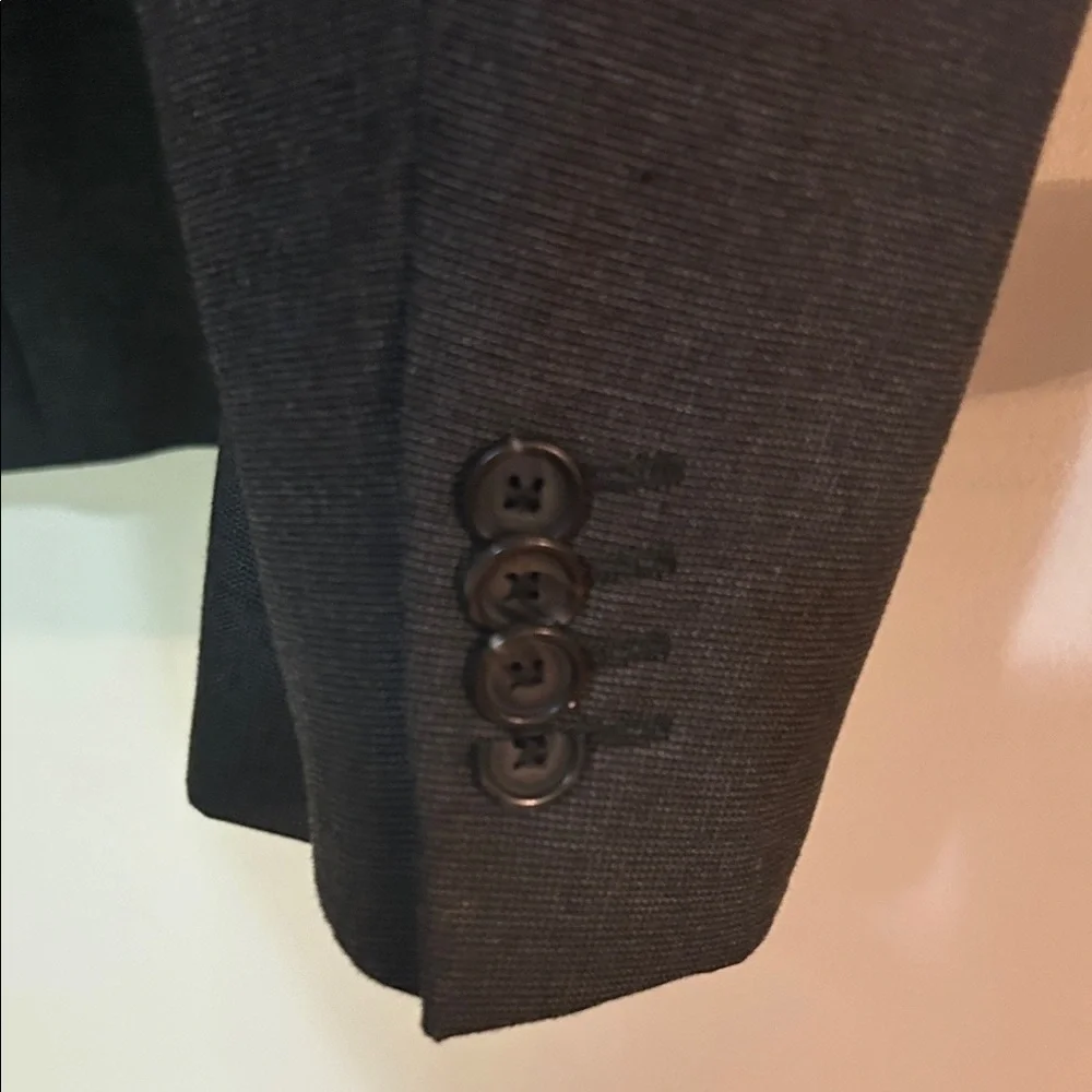 Banana Republic Men's Dark Grey Suit Blazer