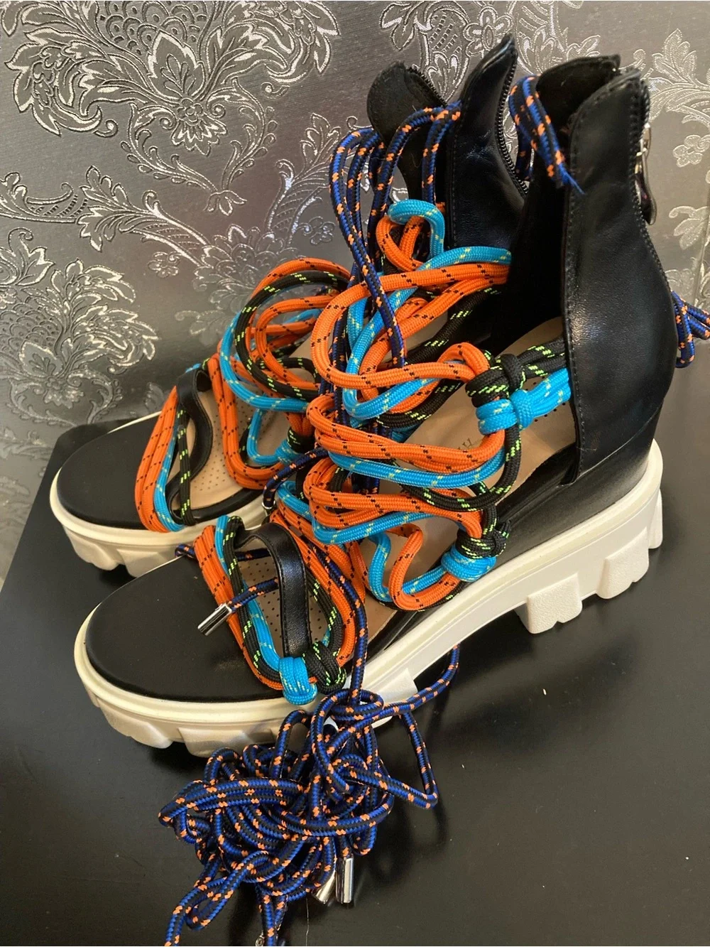 Azalea Wang statement multicolor