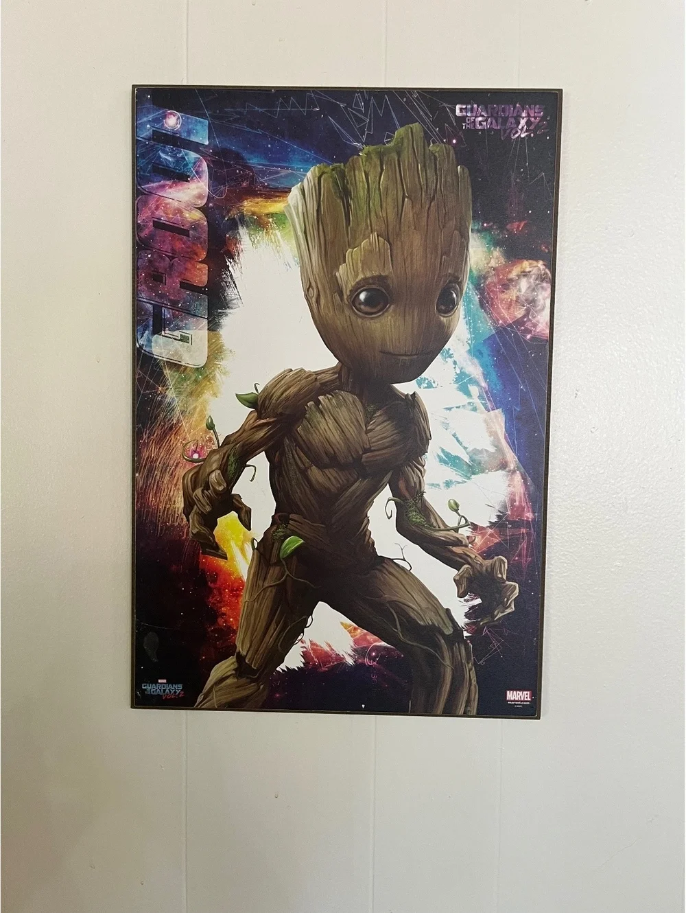 Guardians of the Galaxy Vol. 2 Baby Groot Wall Art Poster - Marvel Licensed