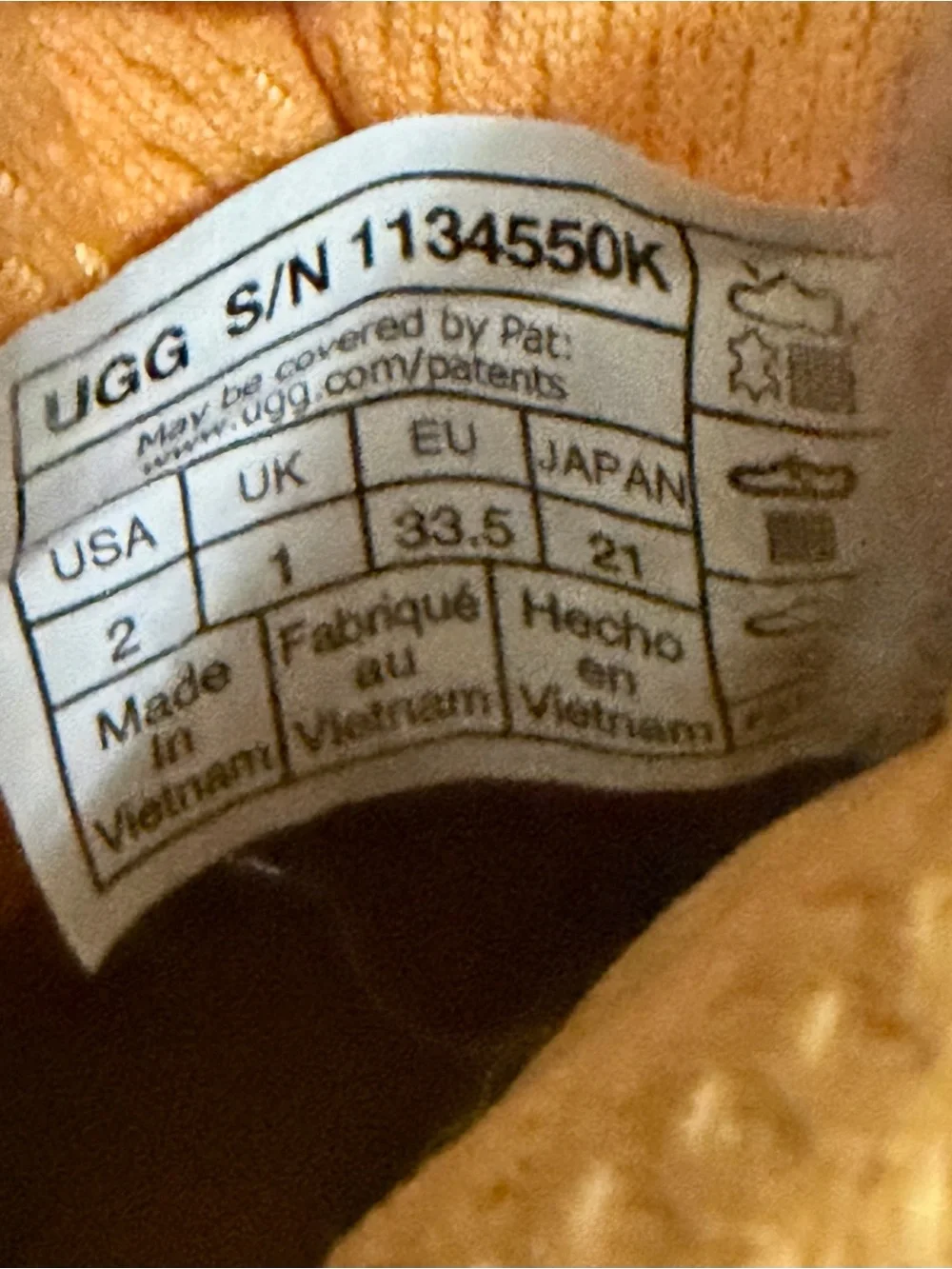 UGG 2y colorful