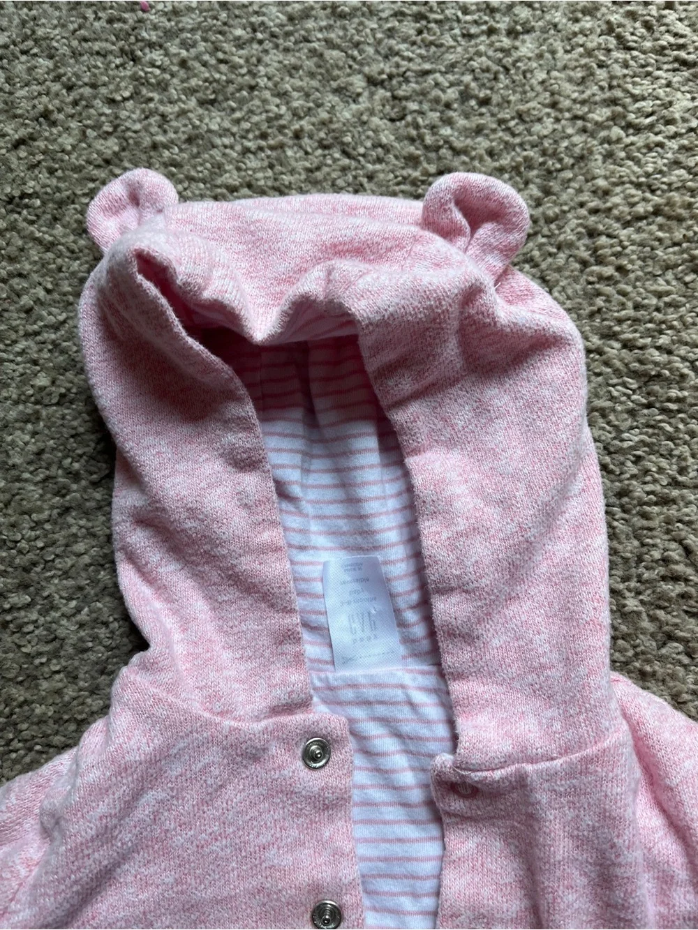 GAP size months