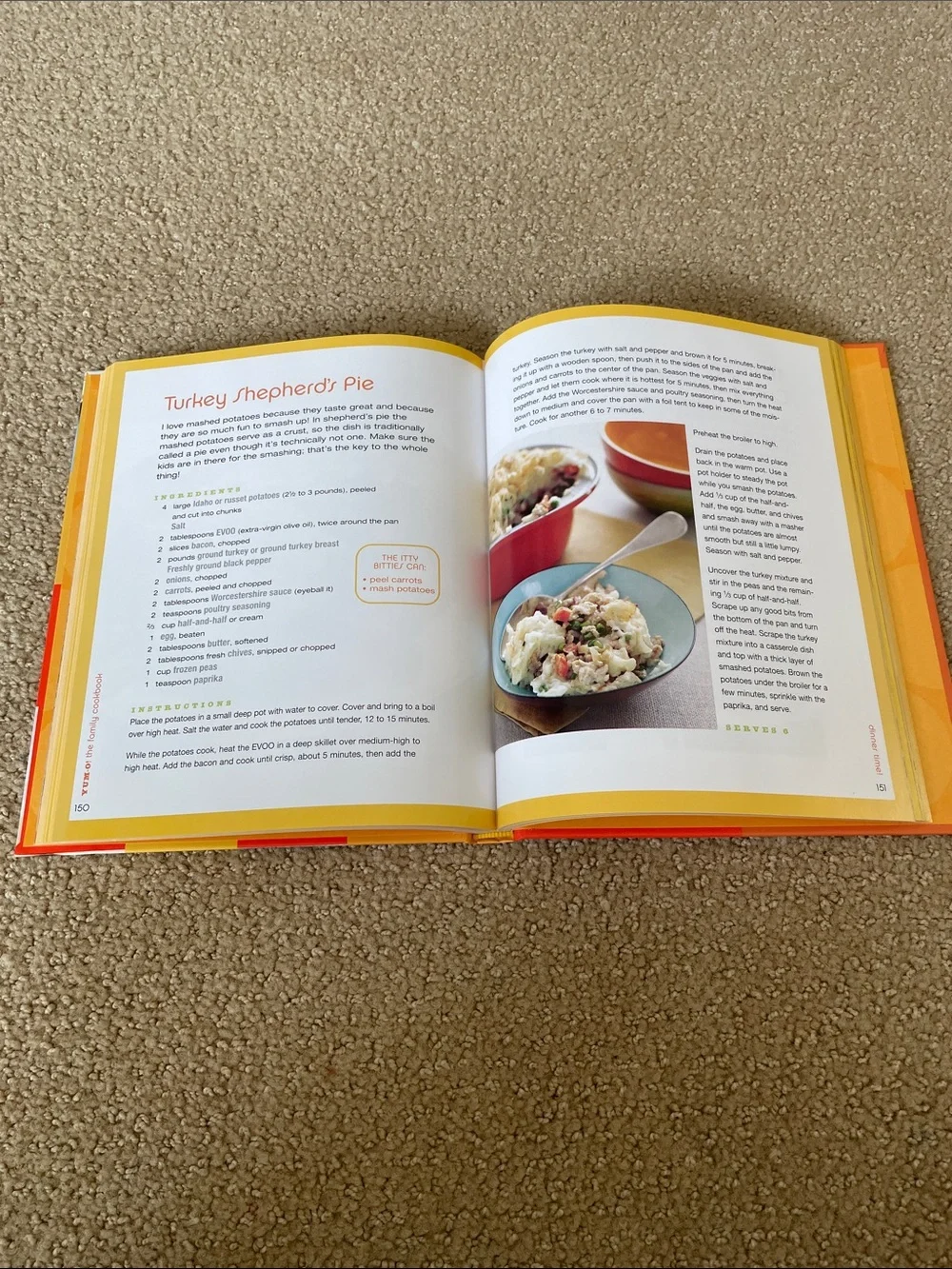 Rachael Ray bright cookbook