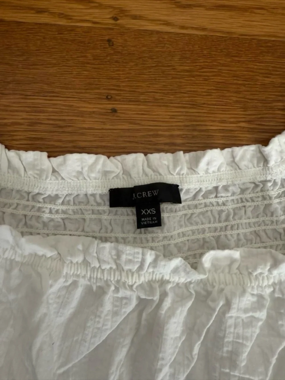 J. Crew lightweight white
