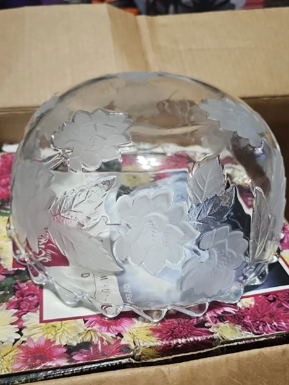 Crystal Clear elegant chrysanthemum