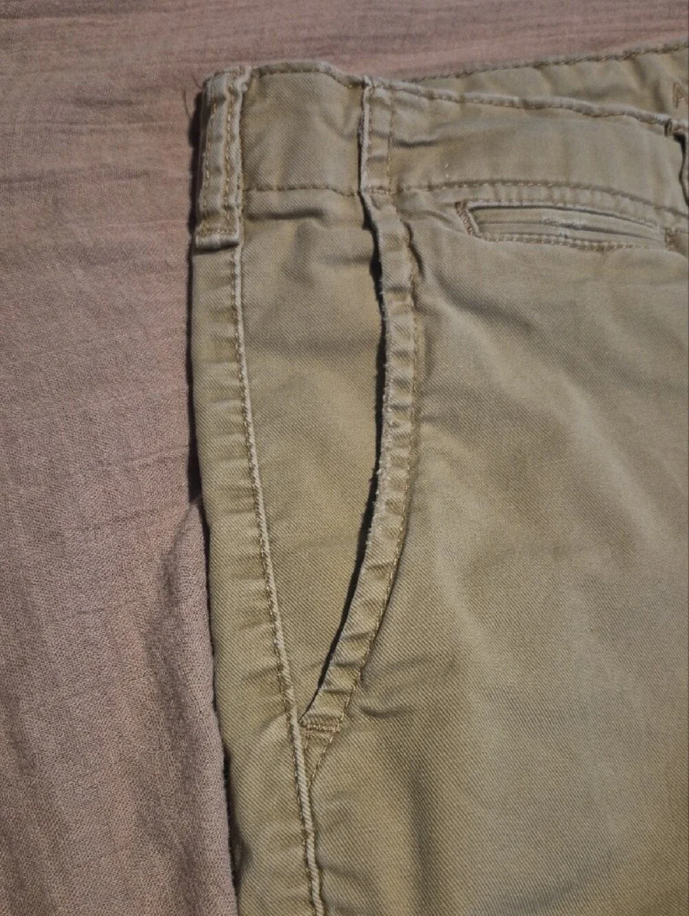 American Eagle Outfitters fabric tan