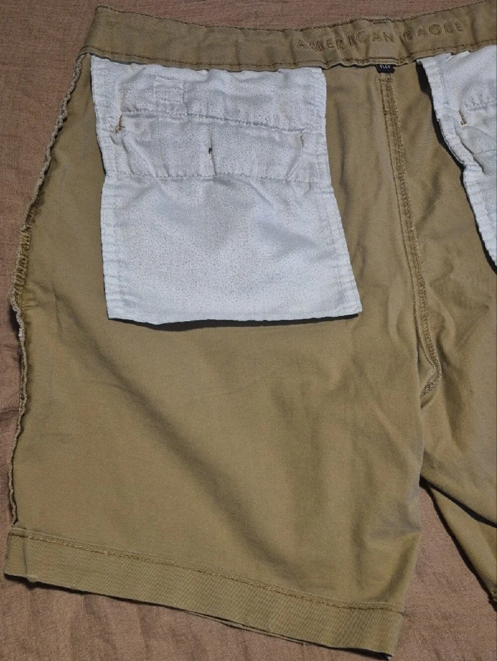 American Eagle Outfitters olive silhouette