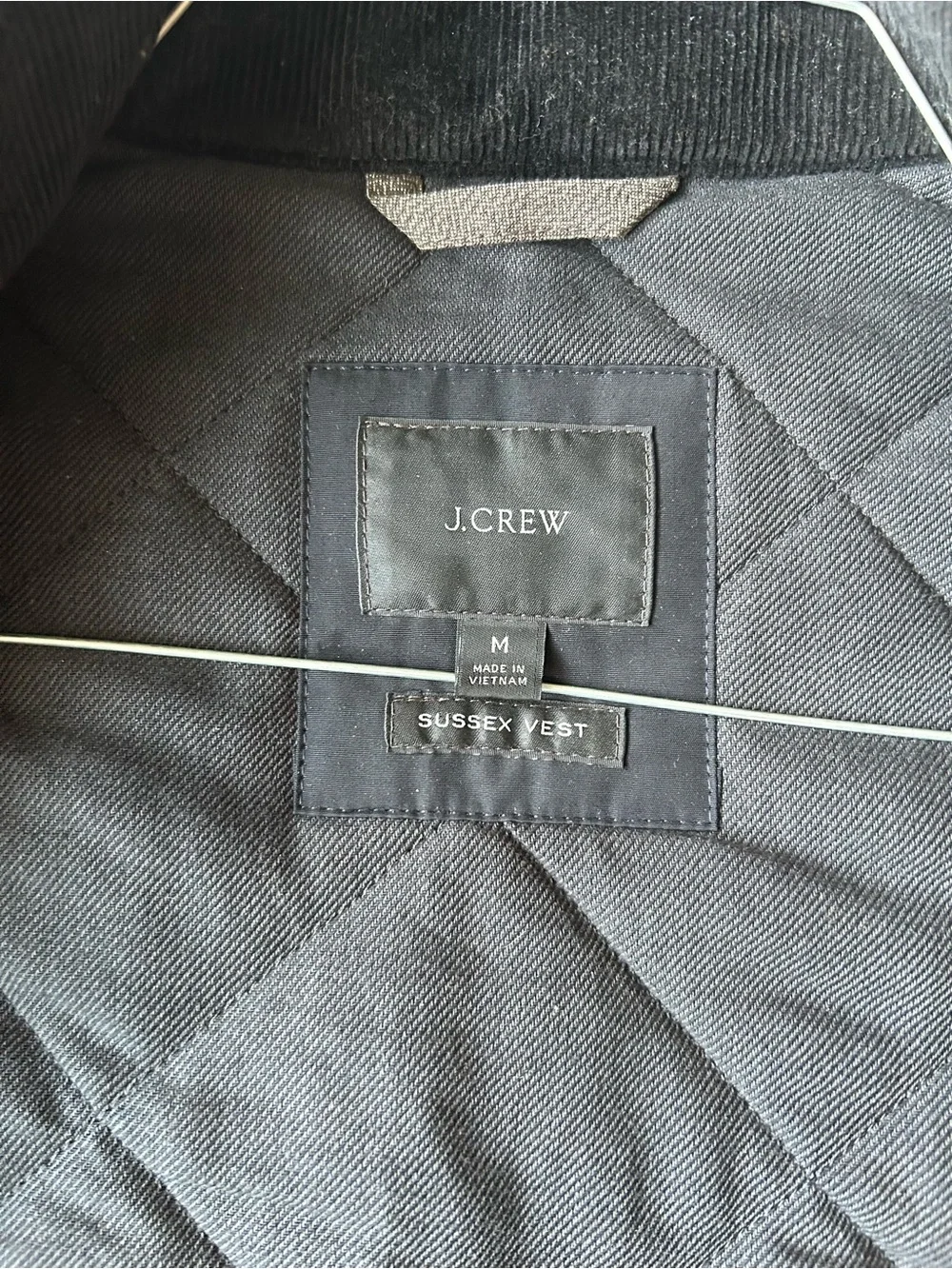 J. Crew quilted sleeveless