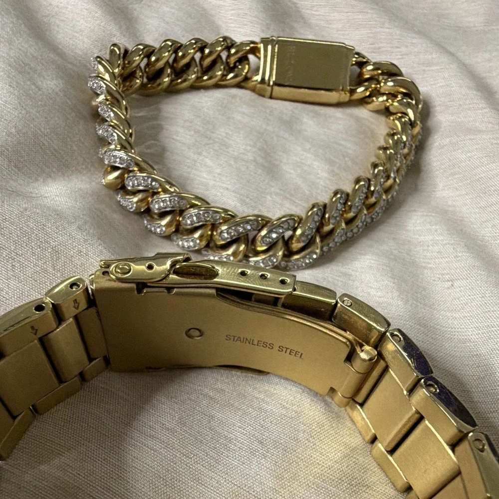 Bulova men gold