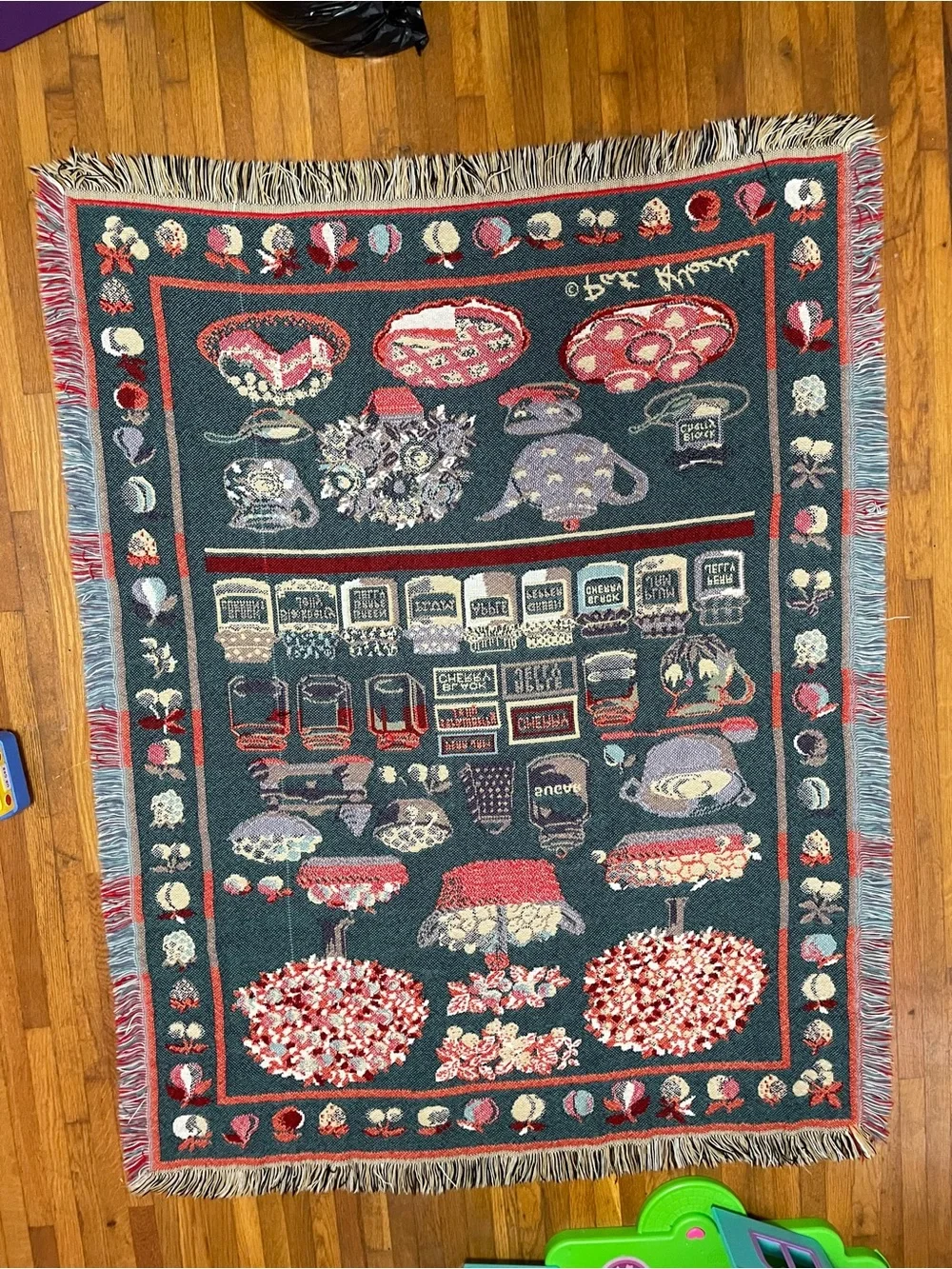 Pat albeck woven tapestry