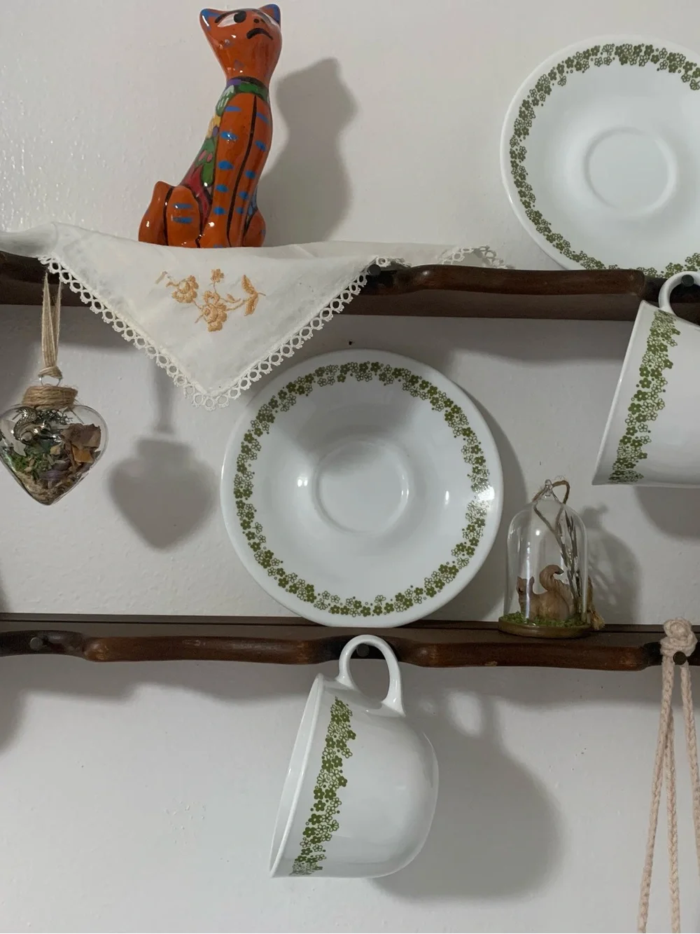 Vintage space display cosmetic