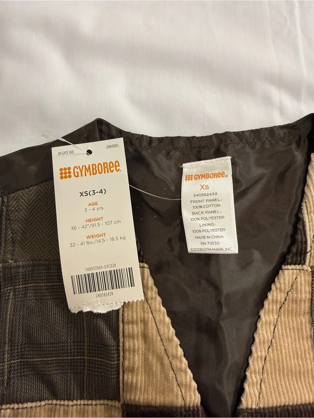 Gymboree boys patchwork