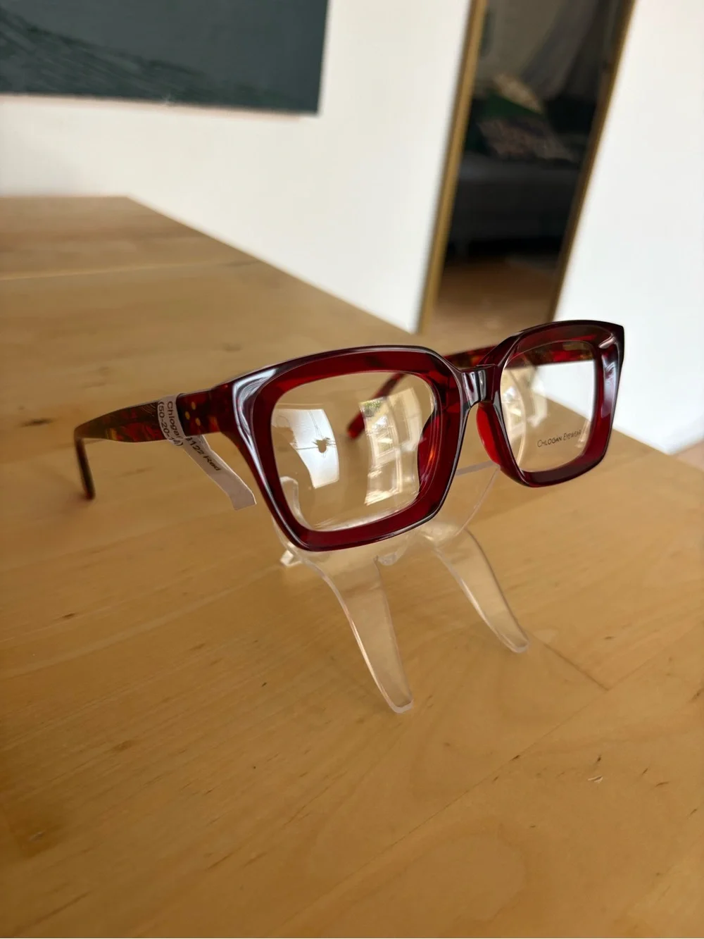Chlogan Eyewear amazing translucent