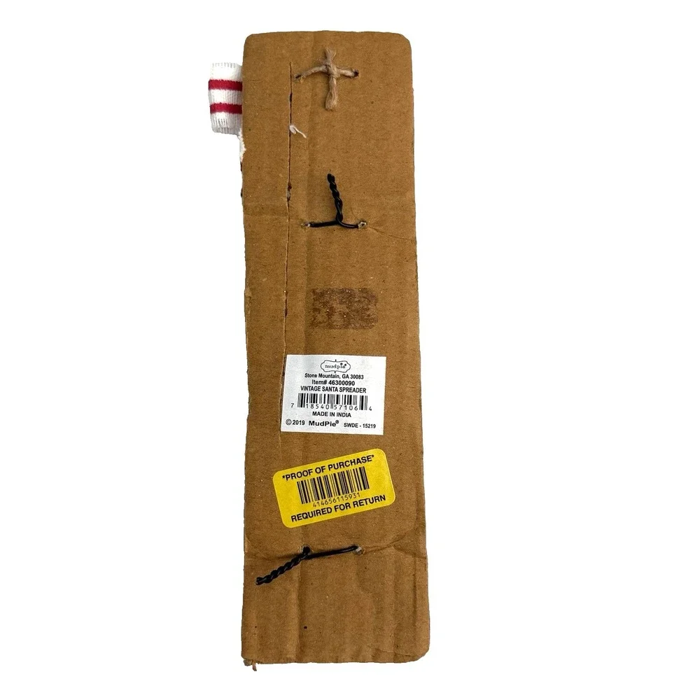 Mud Pie christmas material knife