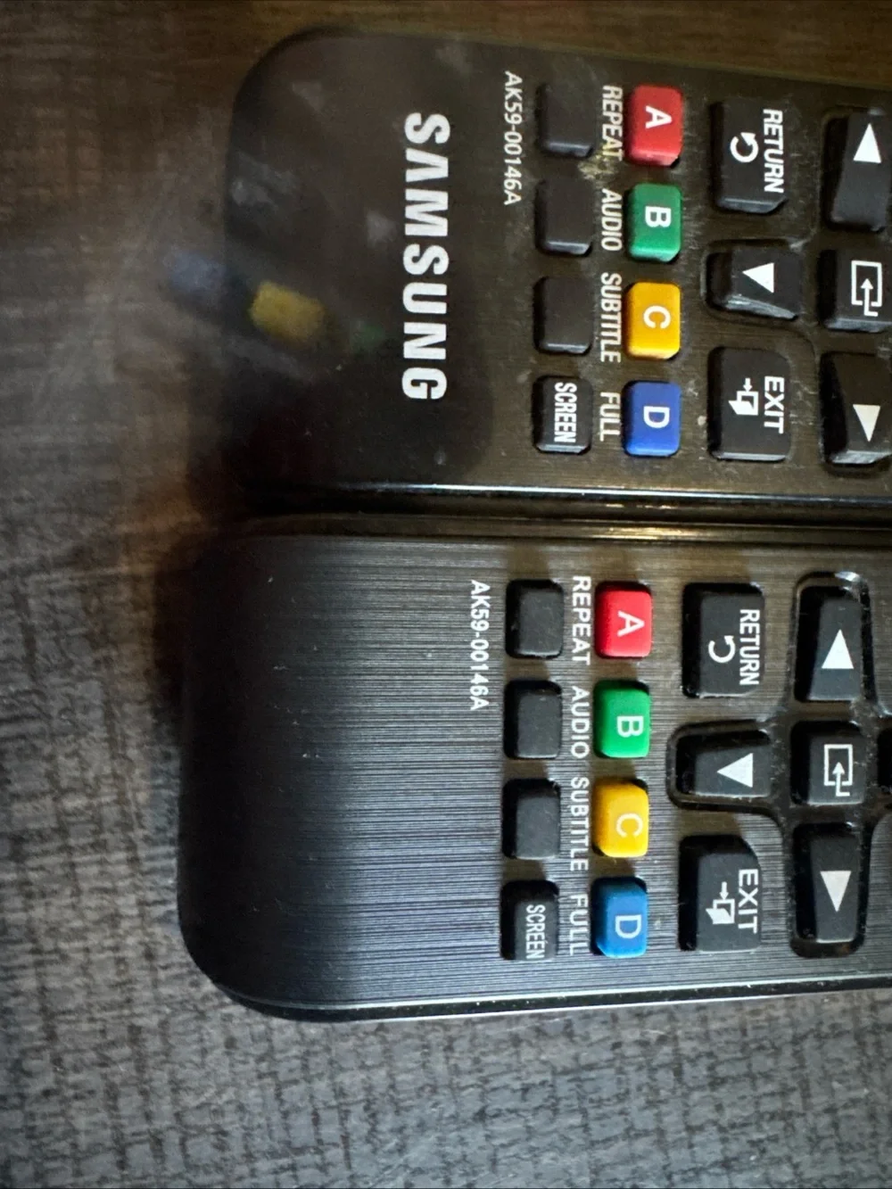 Original Samsung AK59-00146A / AK5900146A Blu-Ray Remote And A Spare Remote
