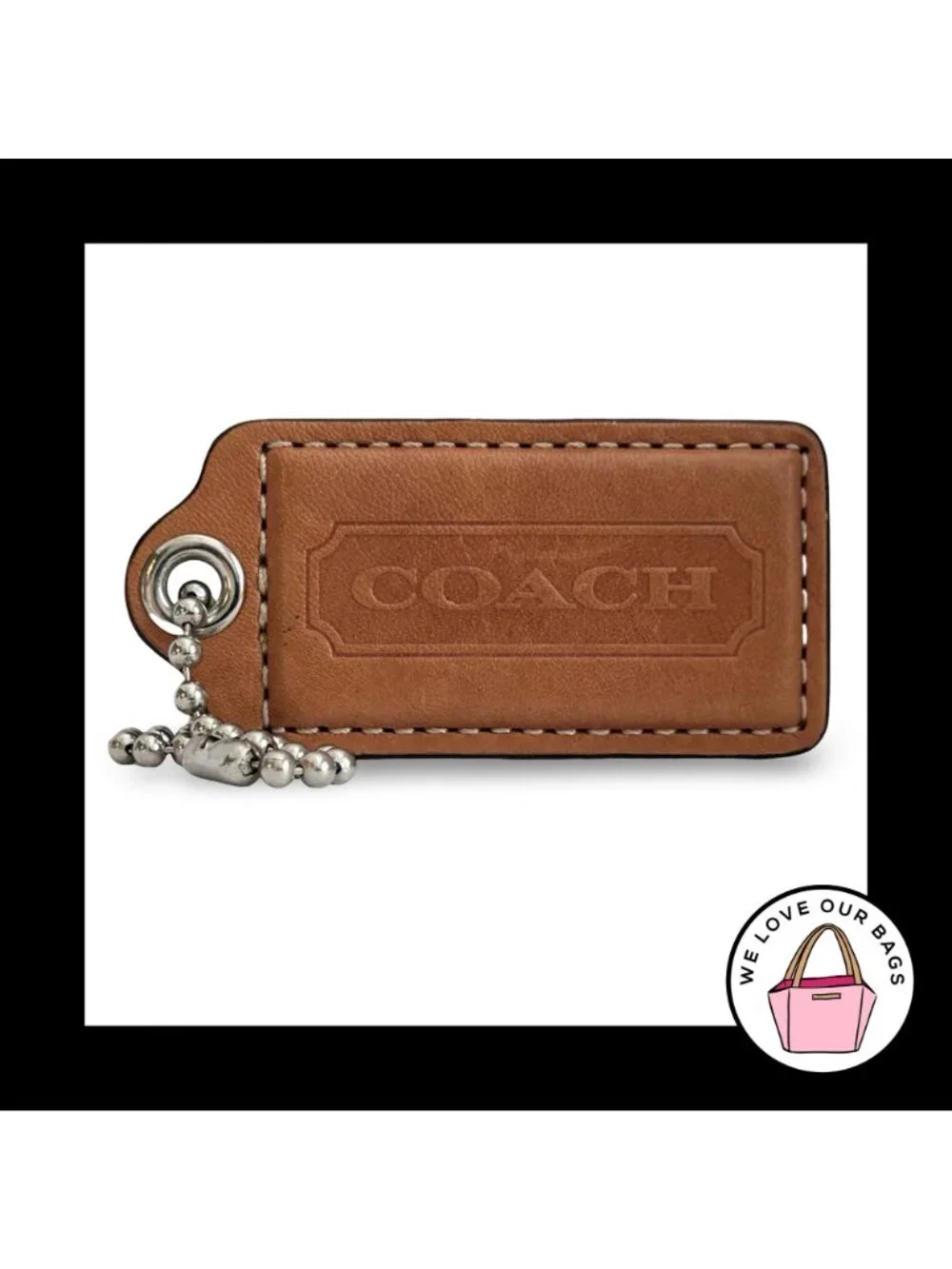 Coach large leather