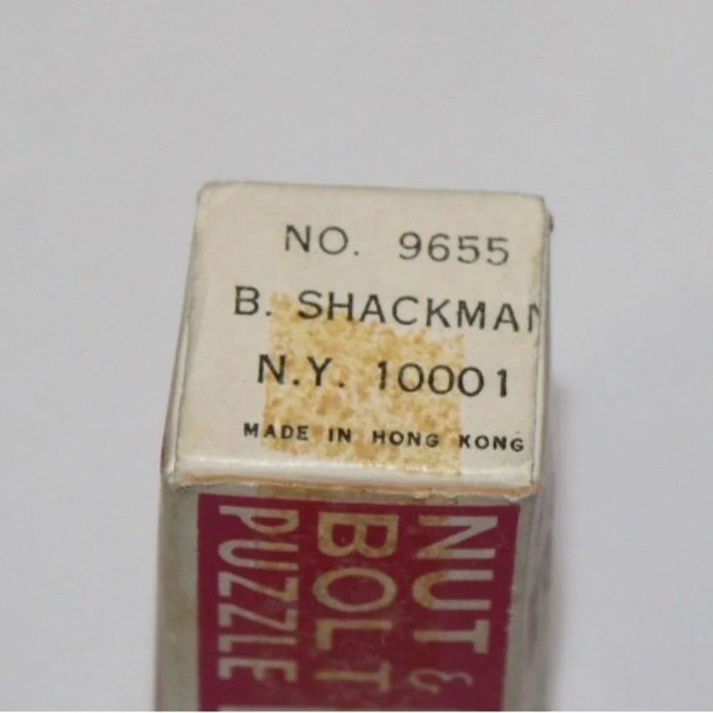 B. Shackman puzzle item nut