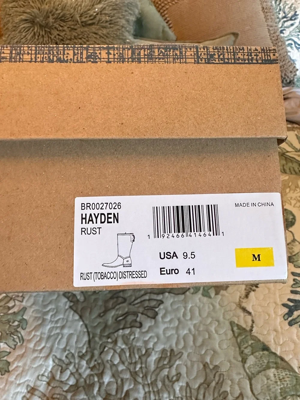 Hayden tall suede