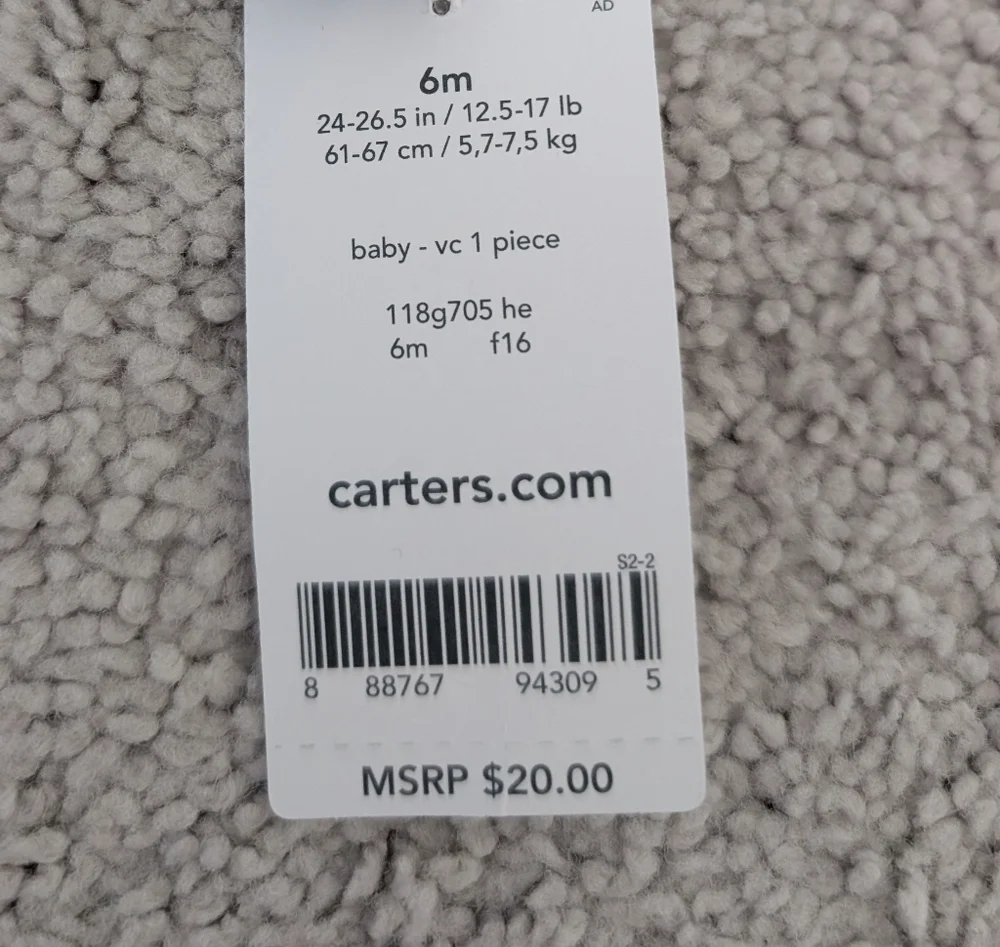 Carters this product