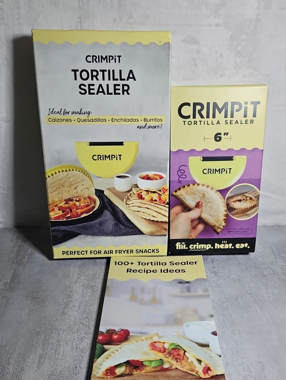Crimpit Tortilla Makung Kit With Recipes