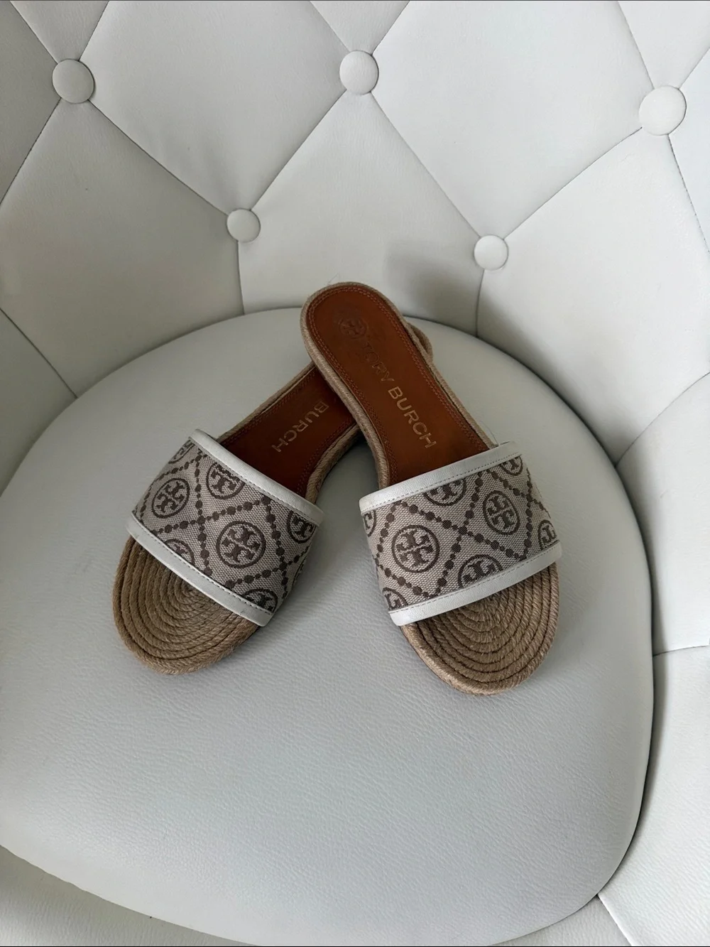 Tory Burch slip slides