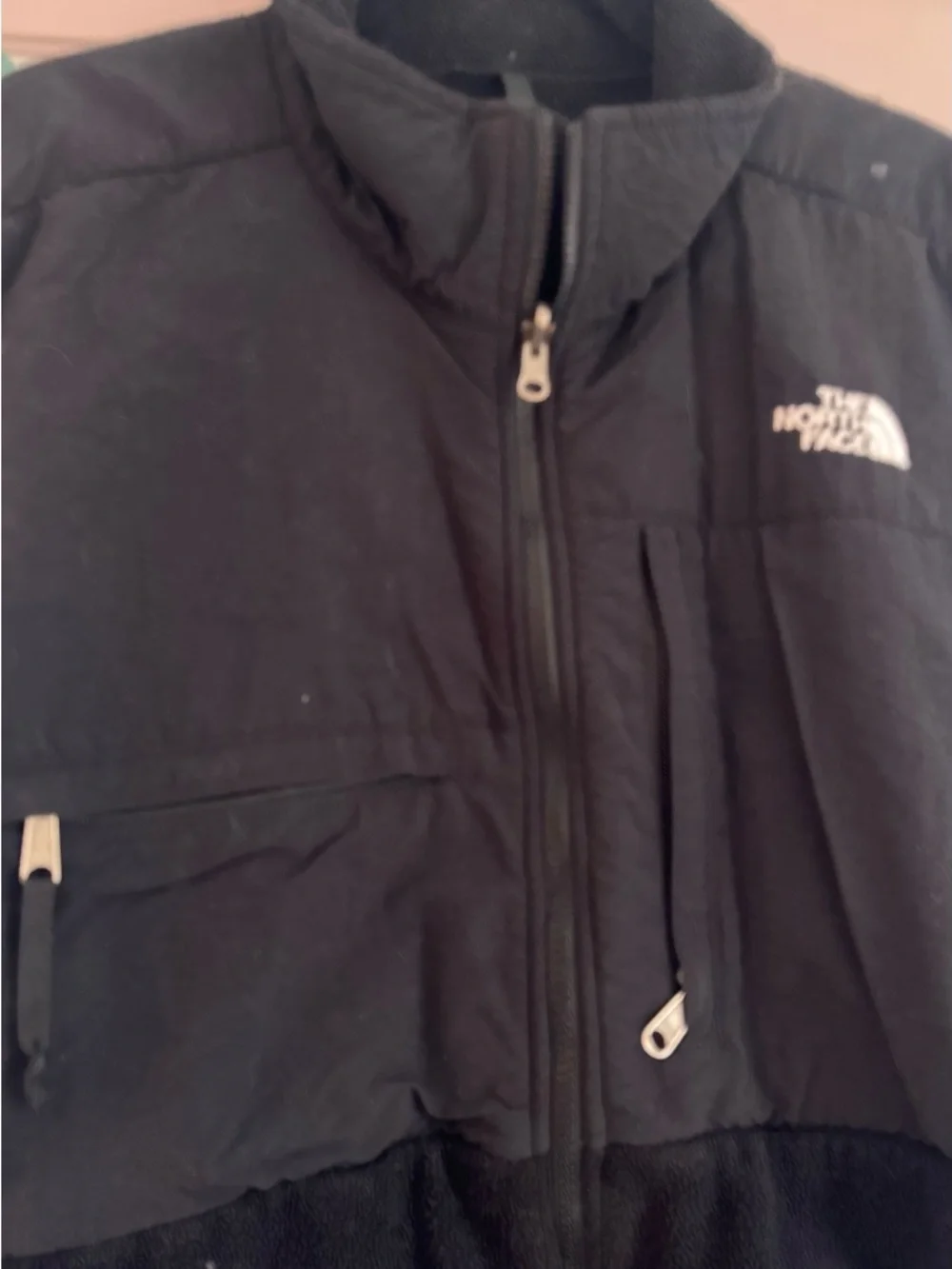 The North Face dual material
