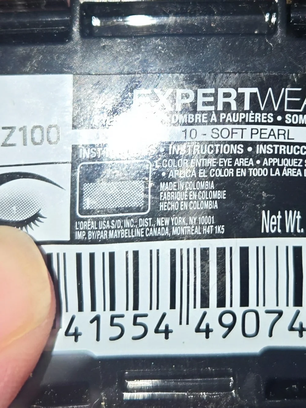 Maybelline sheer pearly