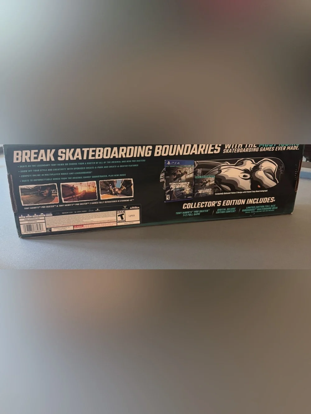 Tony Hawk game was