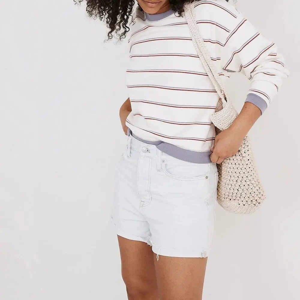 Madewell The Dadjean Short in Calaveros‎ Wash Size 25 NWT