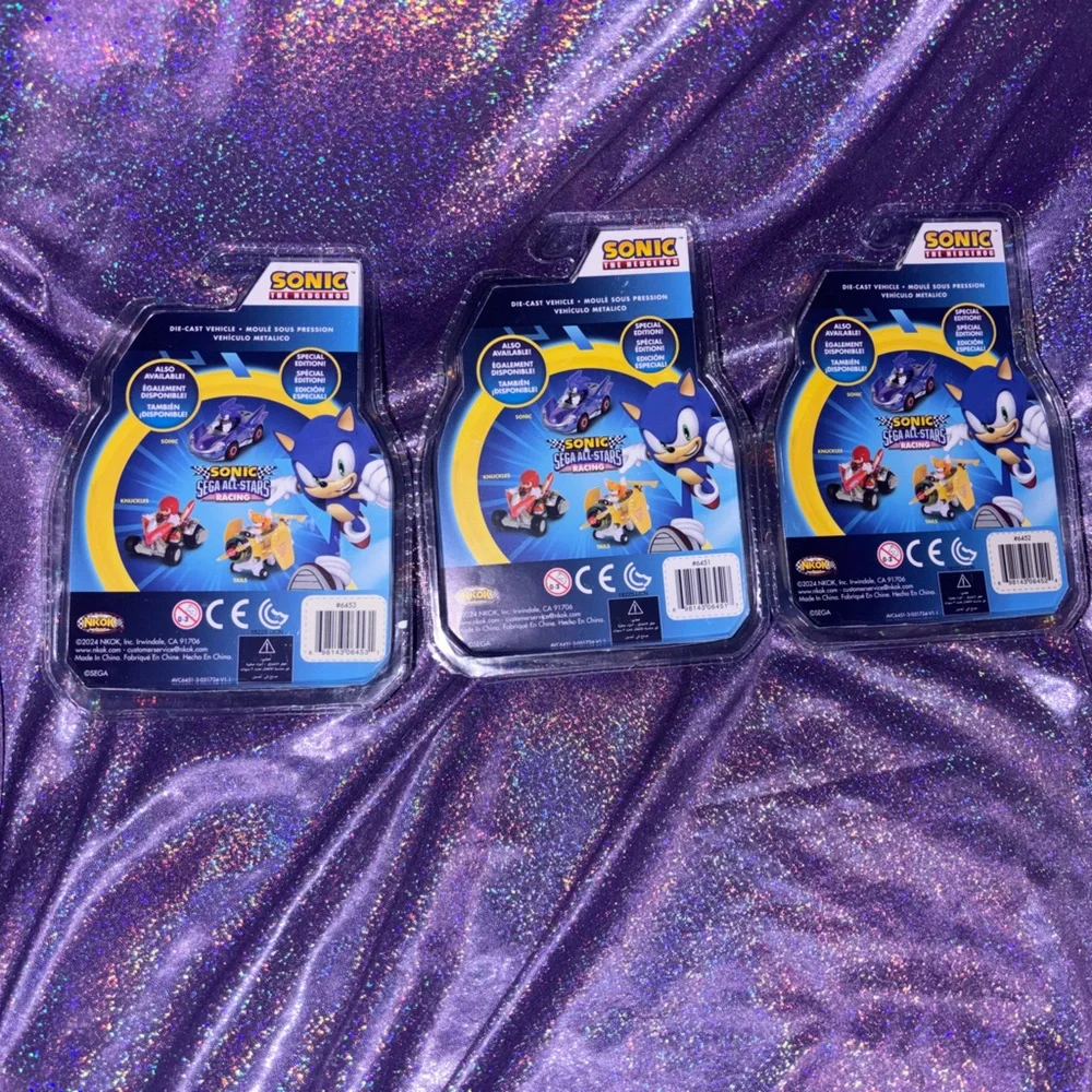 Sega sonic collectible set