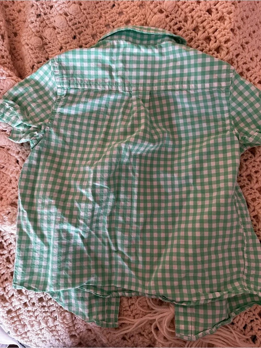 The Childrens Place gingham everyday short