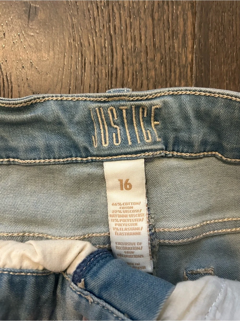 Justice classic raw