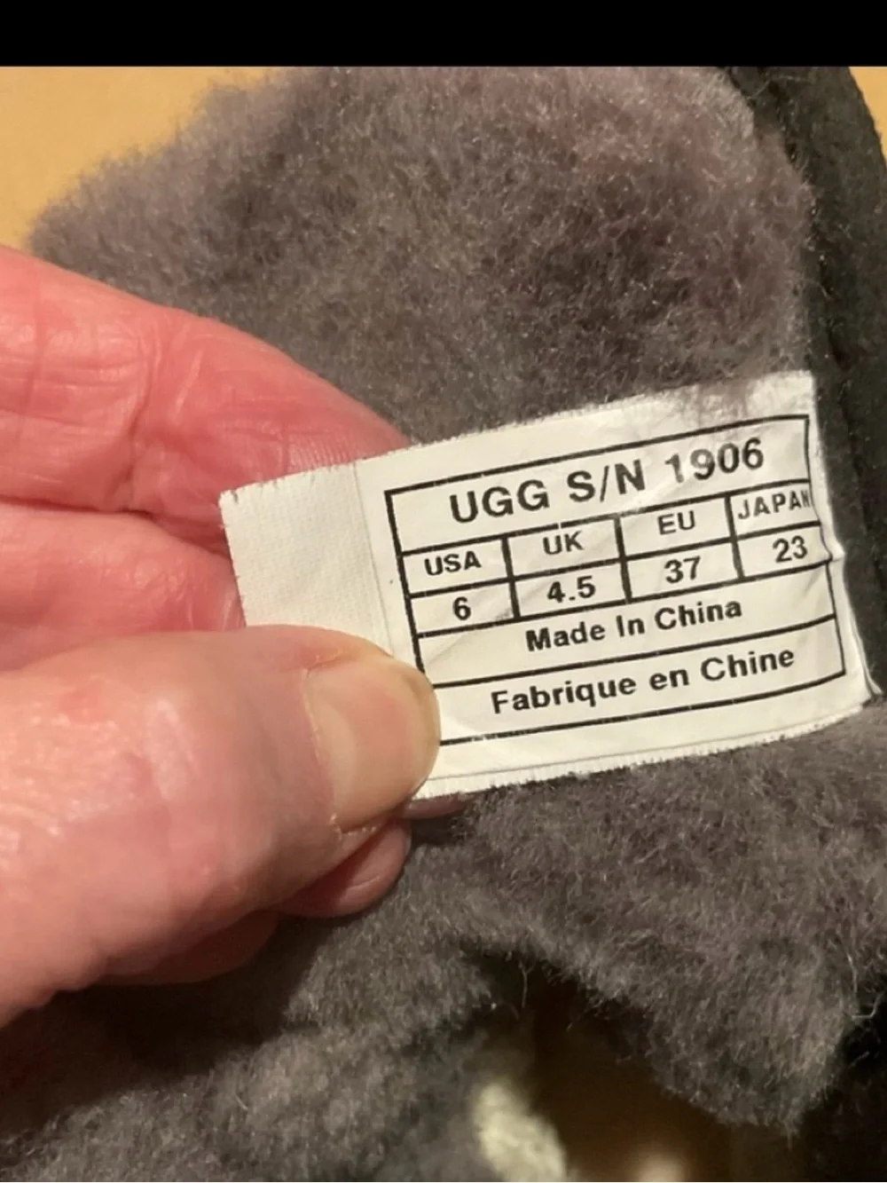 UGG very good