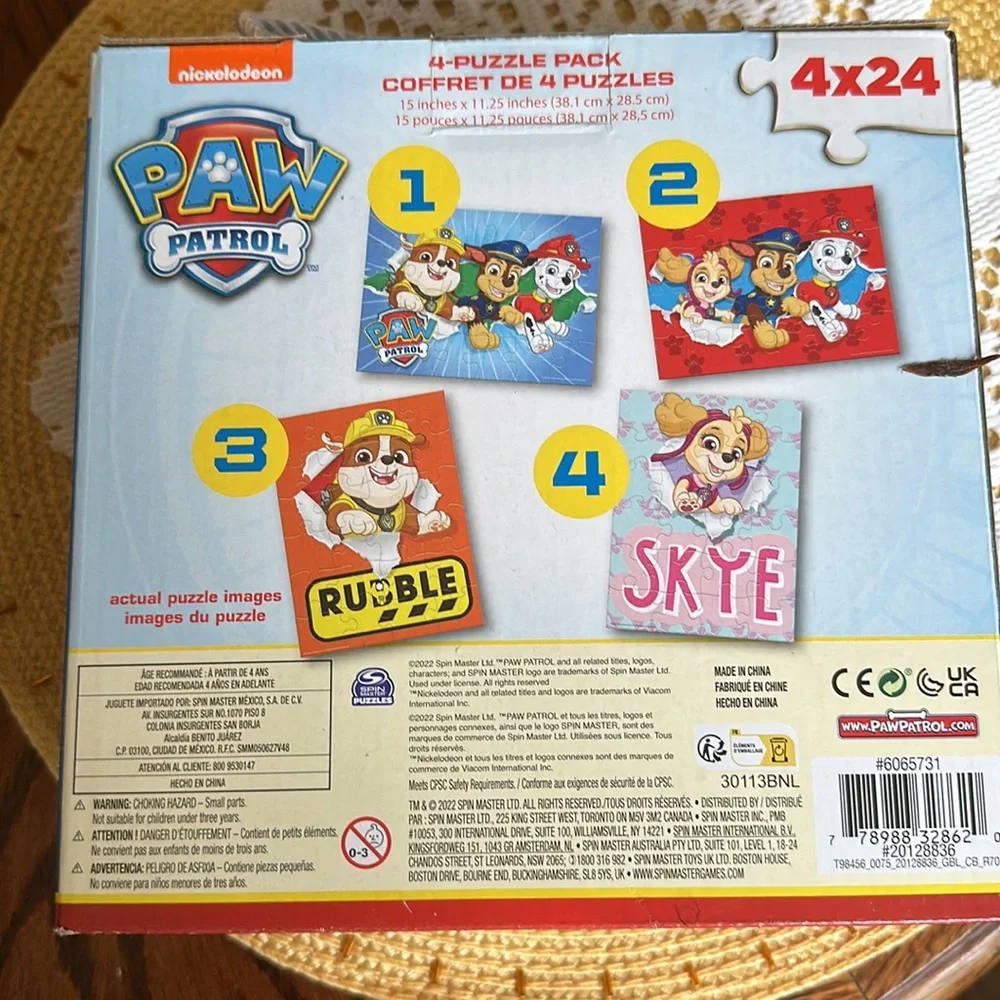 N/A each puzzle