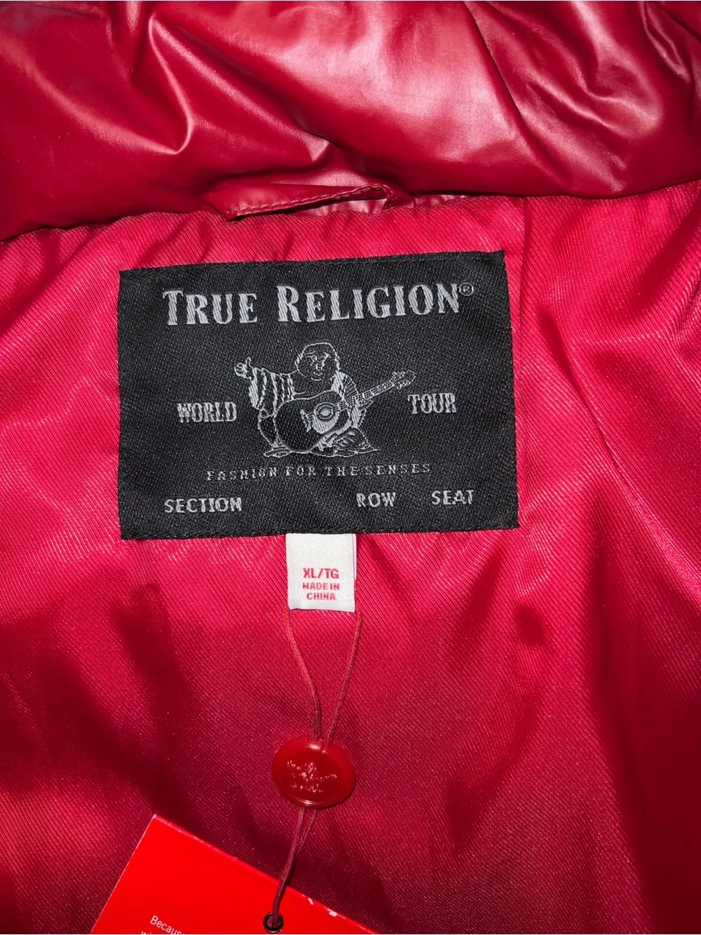 True Religion bright red