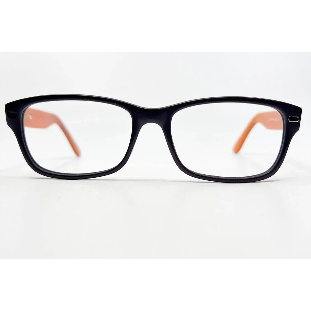 Modz Hartford Eyeglass Frames Unisex Navy Orange Square 53-17
