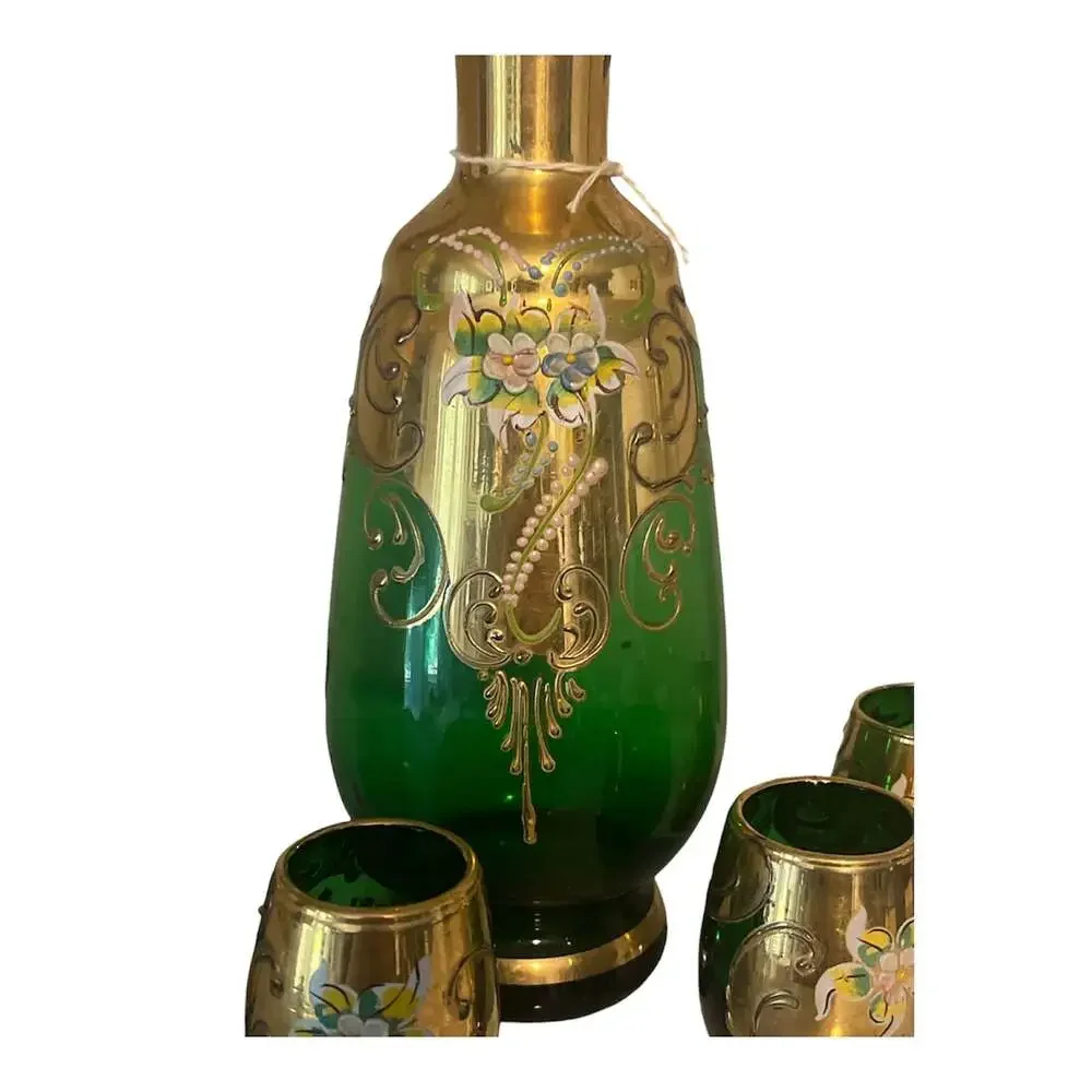 Bohemian emerald green