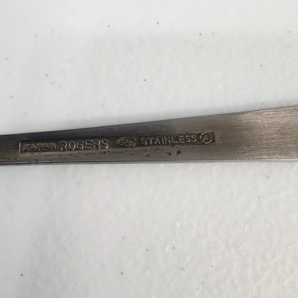 Roger's Casa Vista FLAWS Set Of 7 Small Teaspoons
