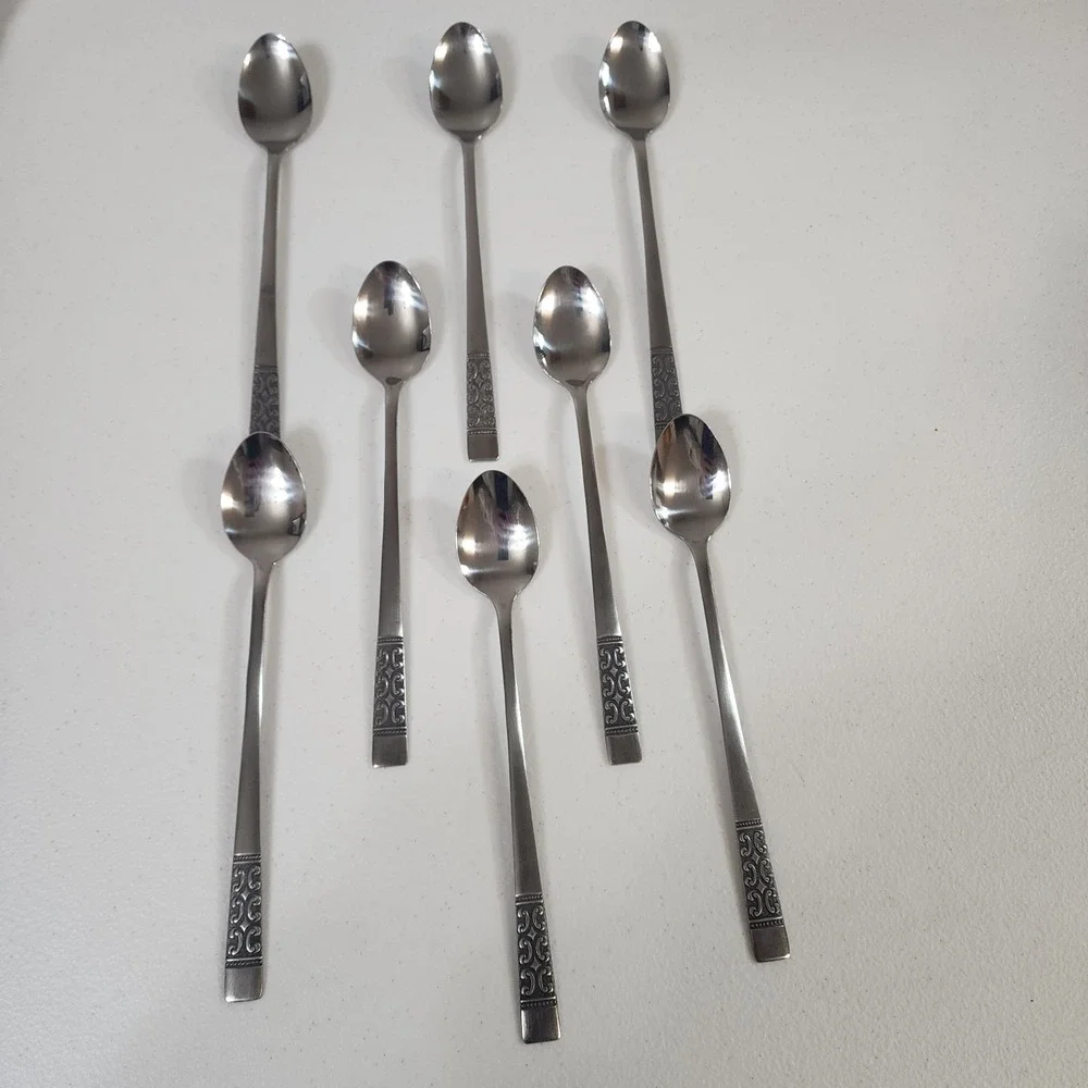 Roger's Stainless Japan Casa Vista T- Spoons  Set Of 8