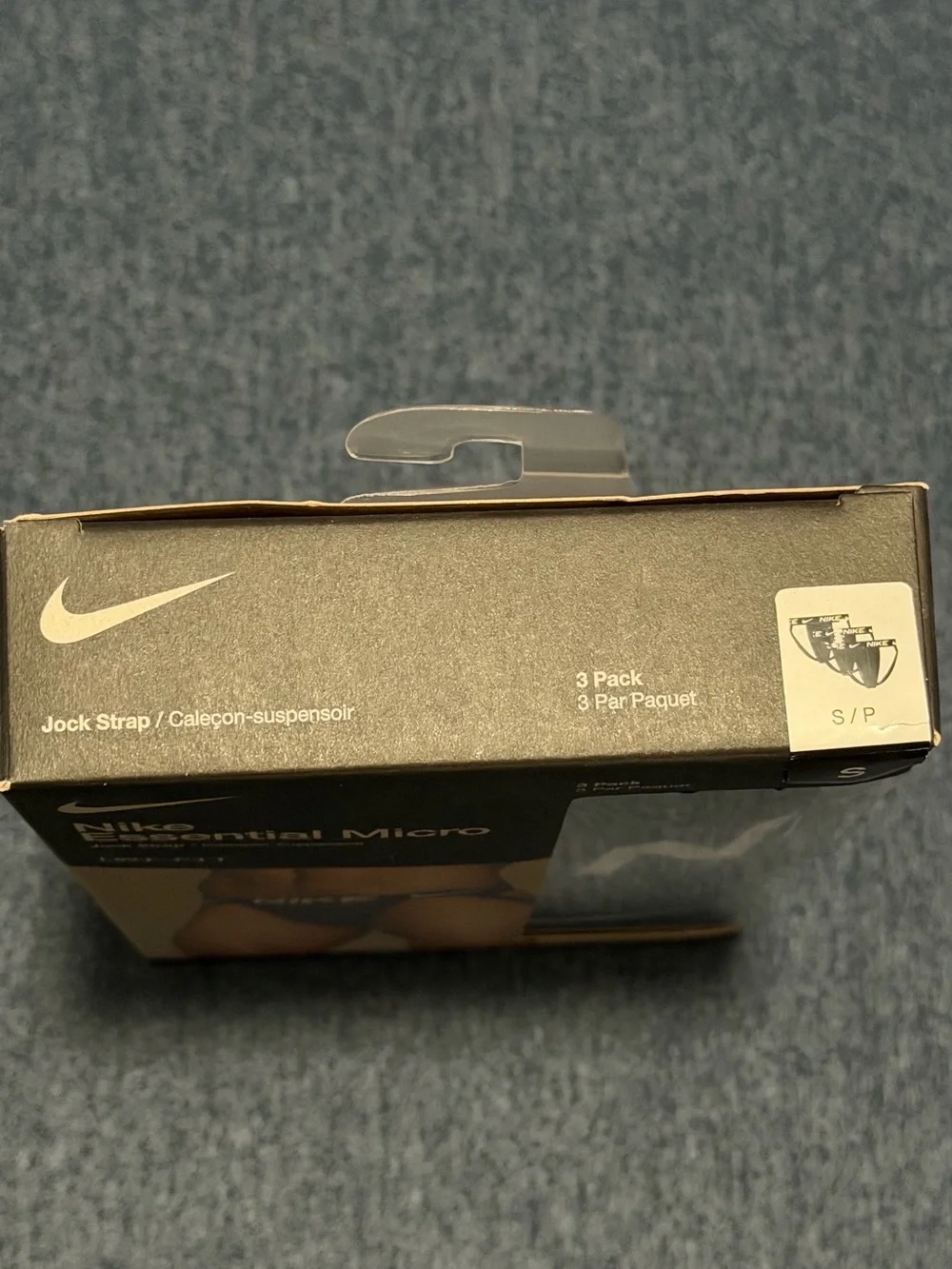 Nike Essential Micro Jock Strap Briefs - Black