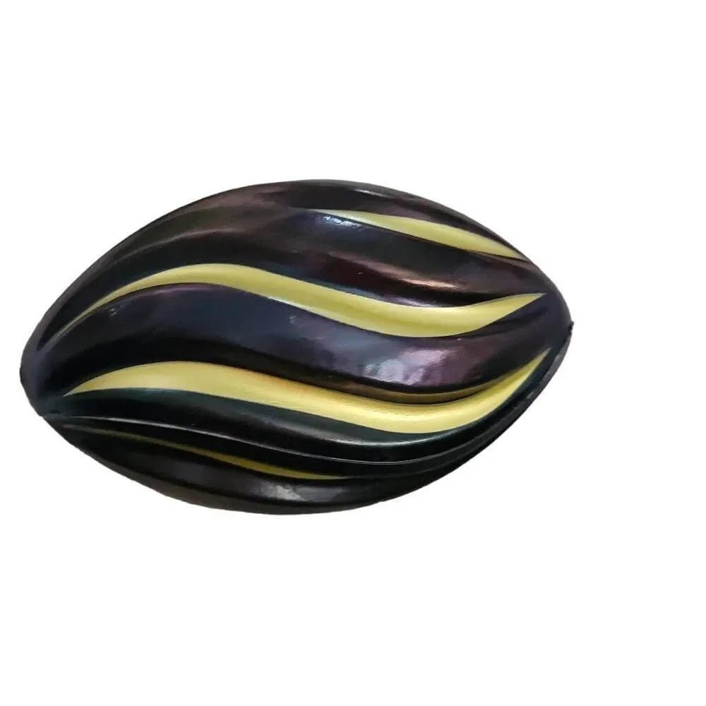 7in black/gold New Orleans Saints Foam Spiral/  Football
