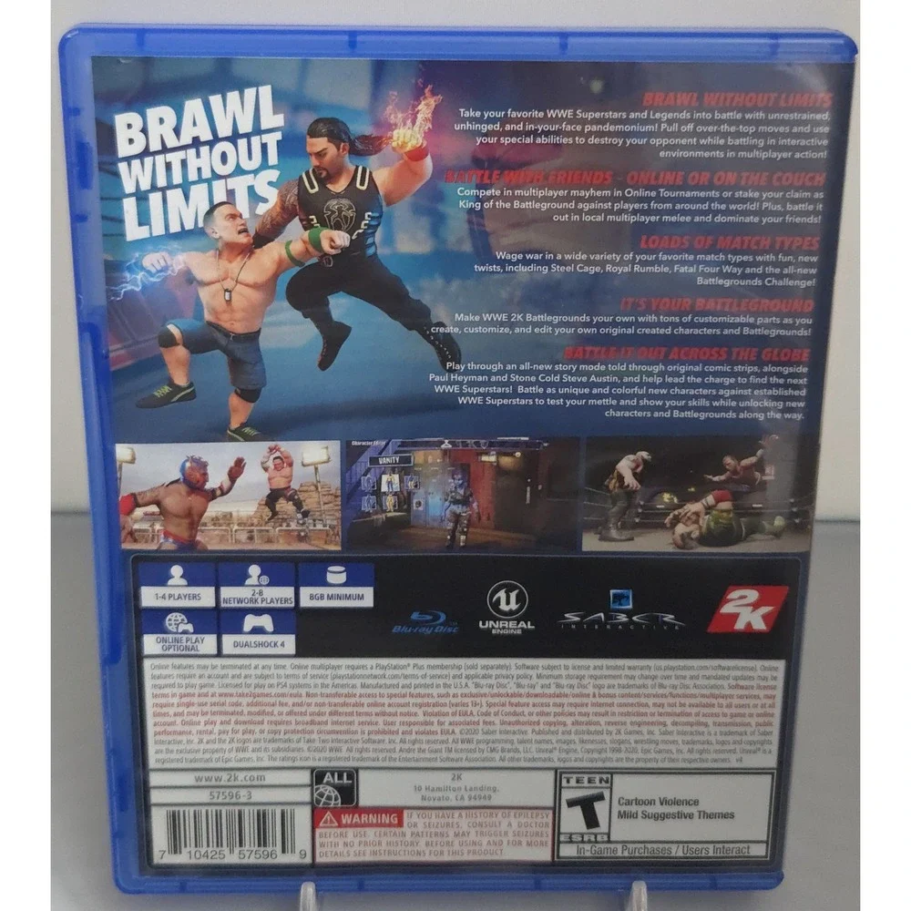 2K Games brawl without