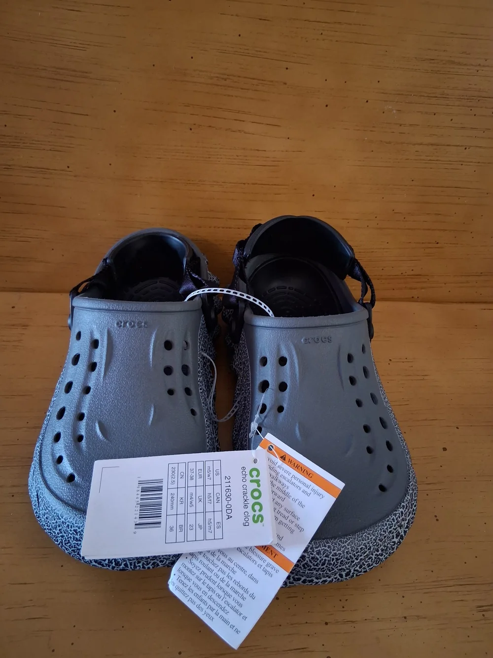 CROCS close up