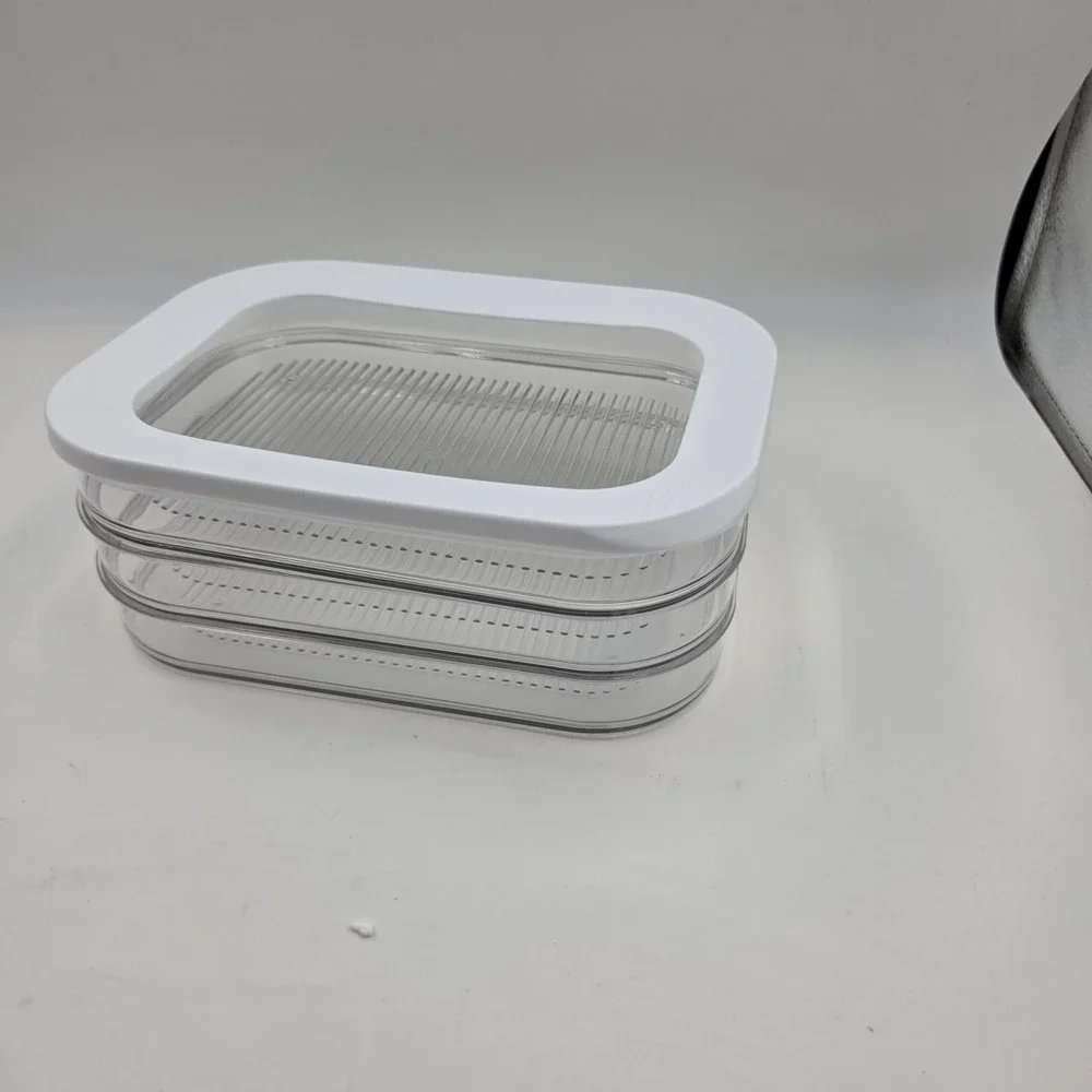 Unbranded clear plastic