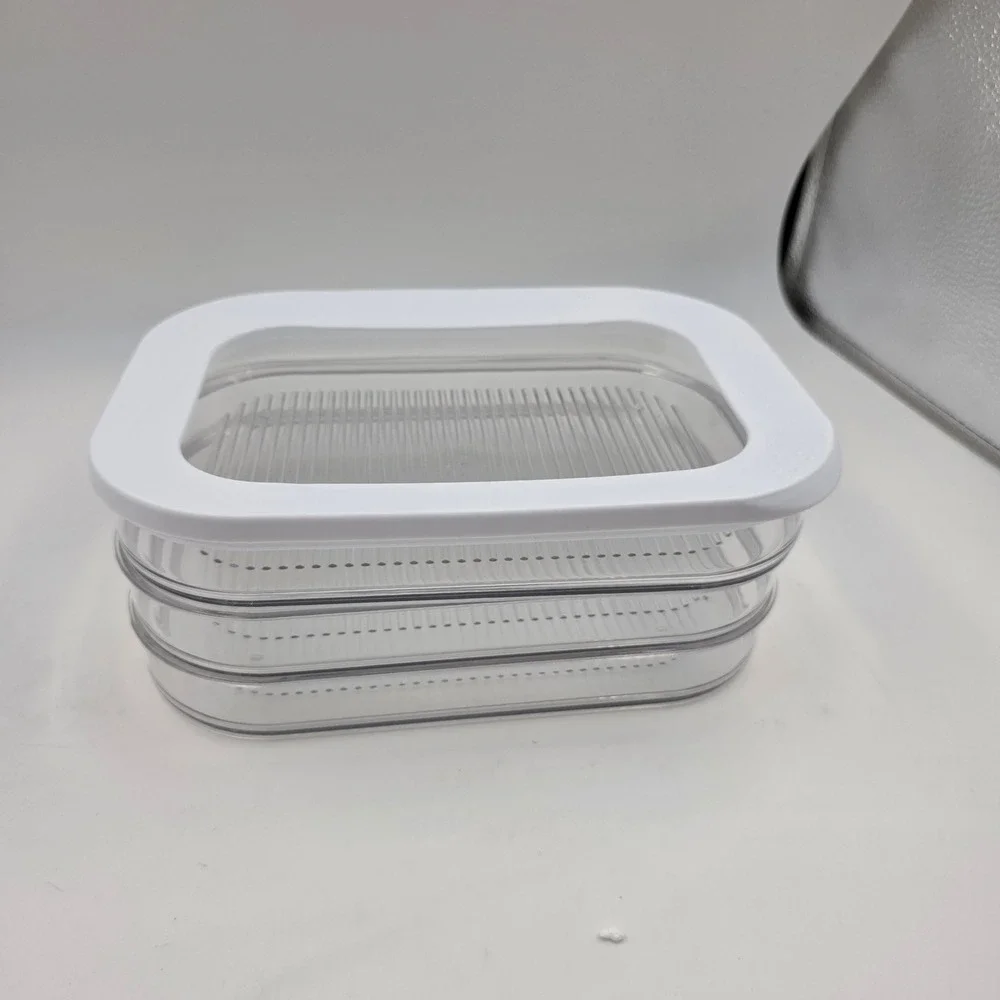 Unbranded clear plastic