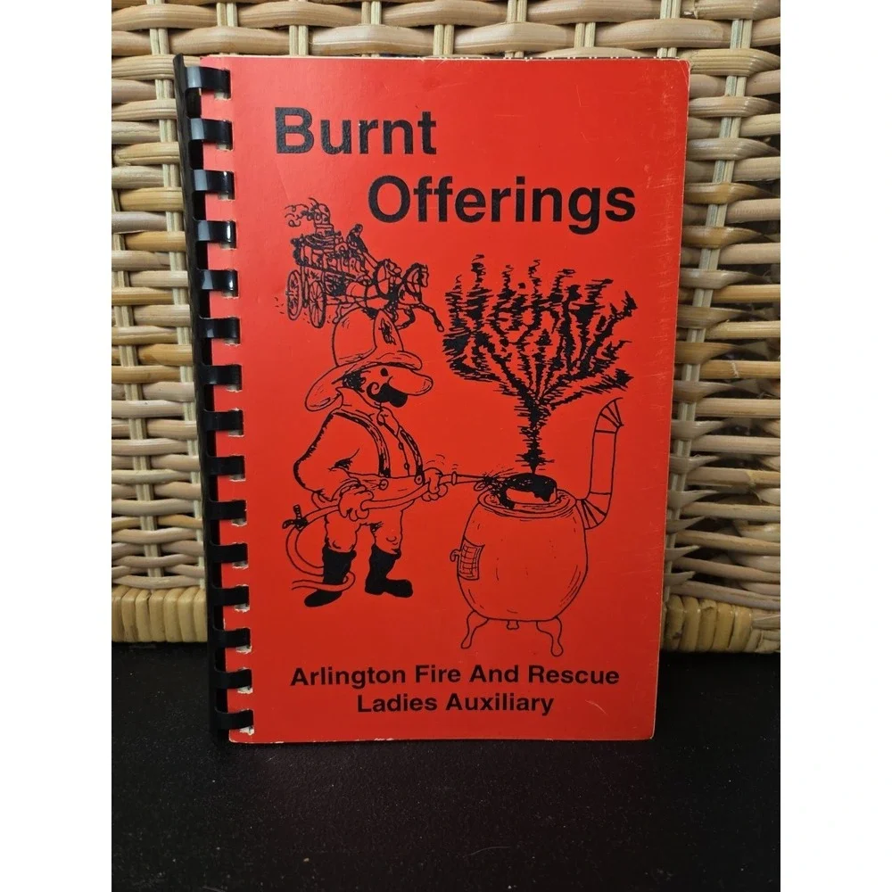 Arlington Fire And Rescue Ladies Auxiliary Cookbook Elkin‎ Jonesville NC 1994