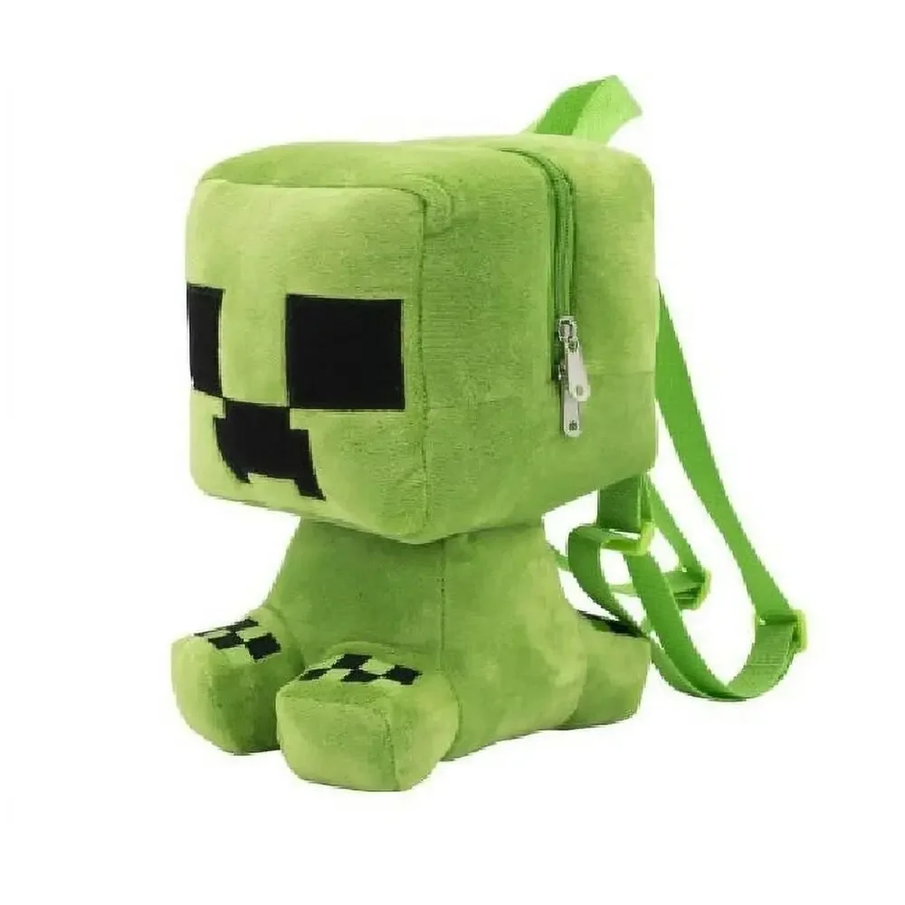 Minecraft plush backpack
