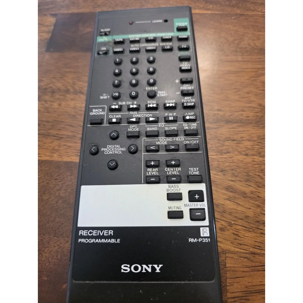 Sony product programmable